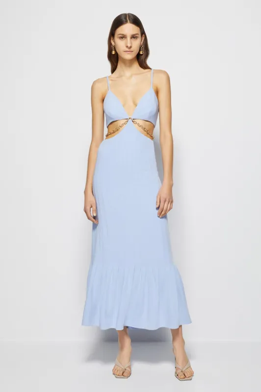 Ayla Eco-Twill Midi Dress sold by Simkhai