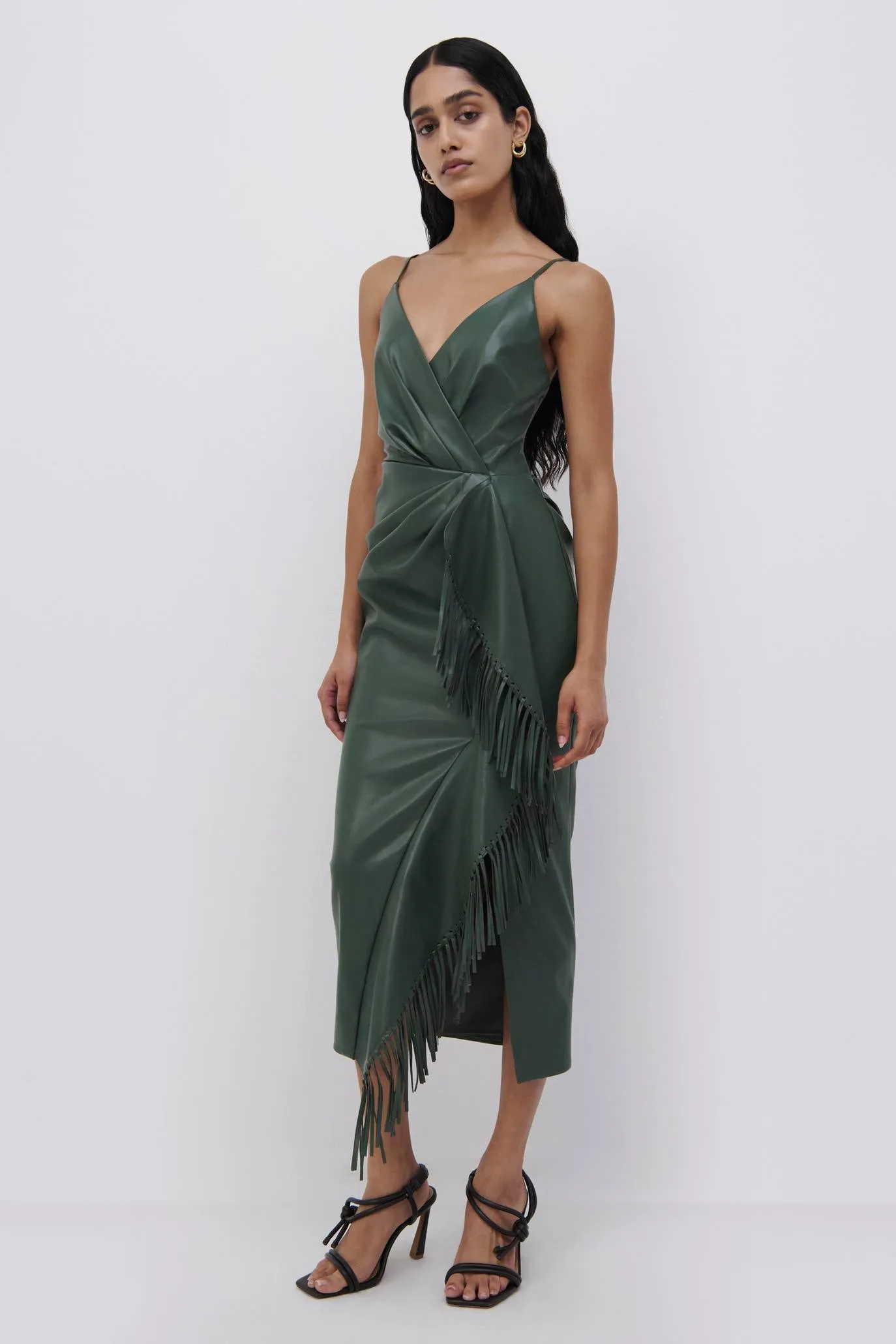 Carlee Vegan Leather Midi Dress sold by Simkhai product image thumbnail 5