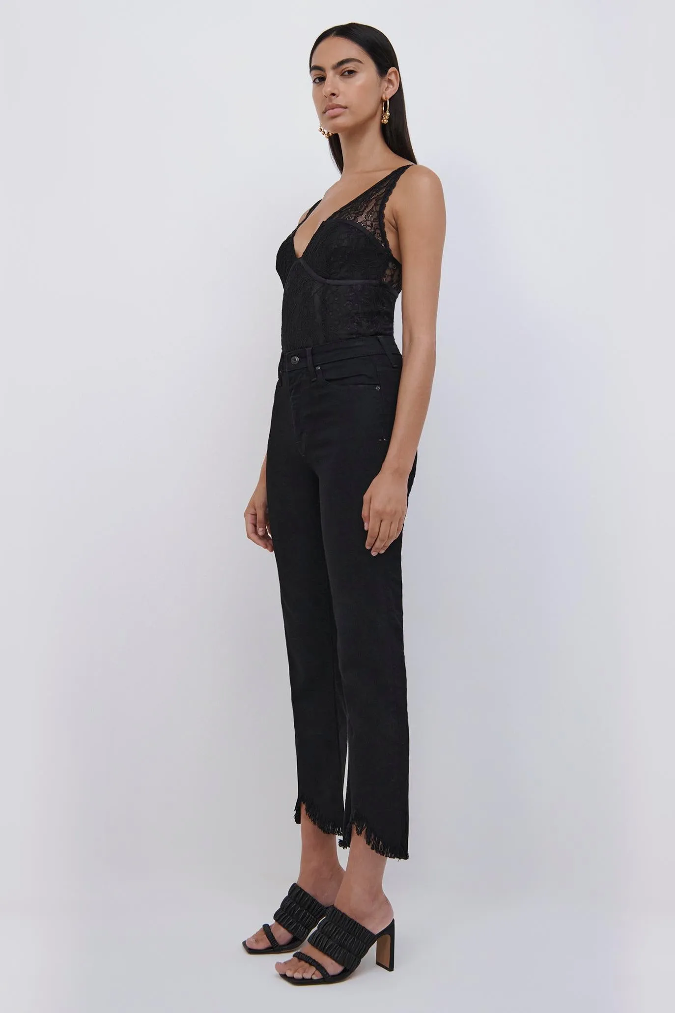 Tristan Lingerie Lace Bodysuit sold by Simkhai product image thumbnail 4