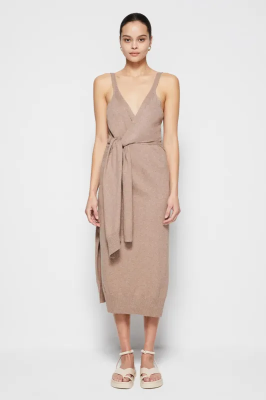 Ezra Wrap Dress sold by Simkhai