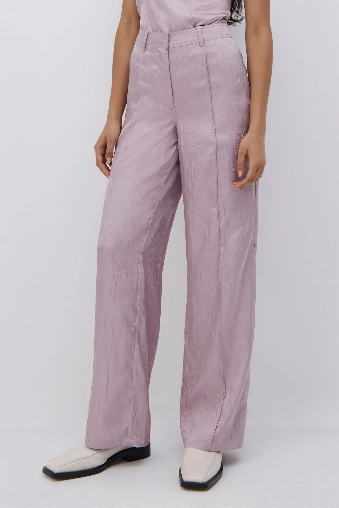 Fleur Satin Wide Leg Pant sold by Simkhai product image thumbnail 3
