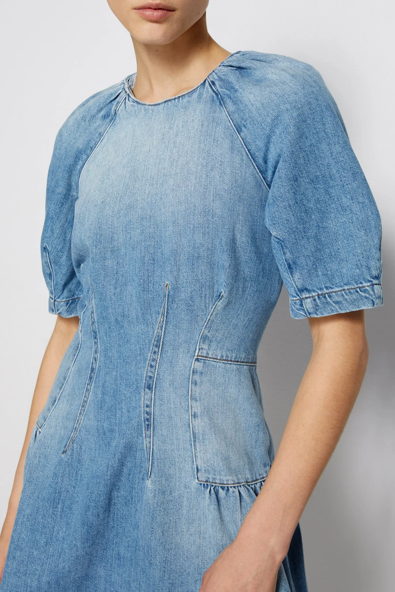 Holland Denim Dress sold by Simkhai product image thumbnail 3