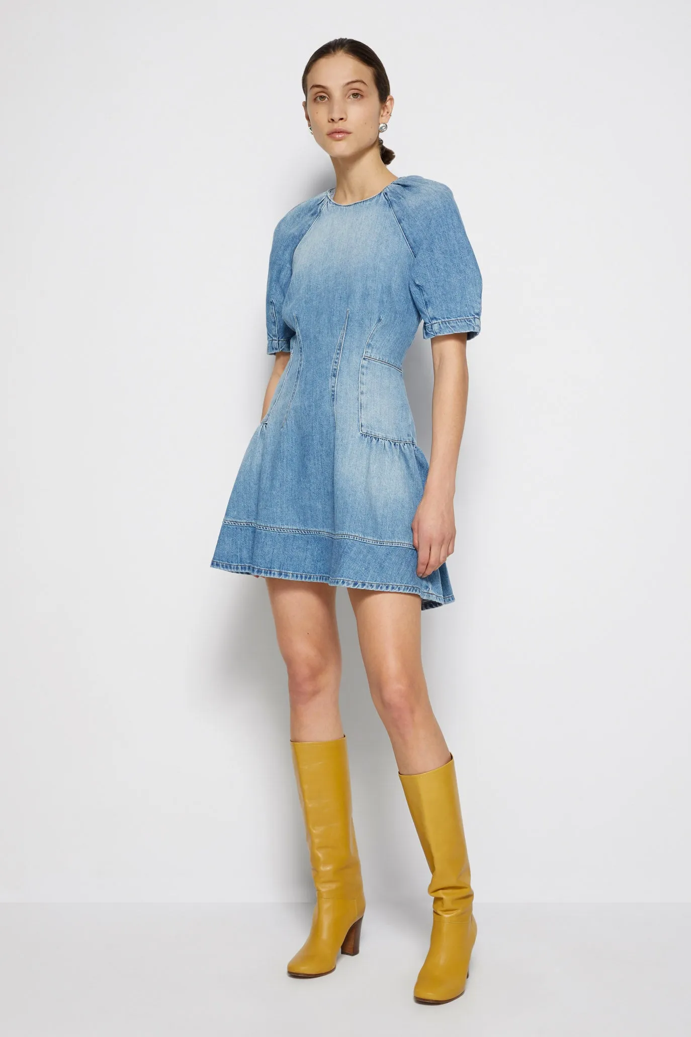 Holland Denim Dress sold by Simkhai product image thumbnail 5