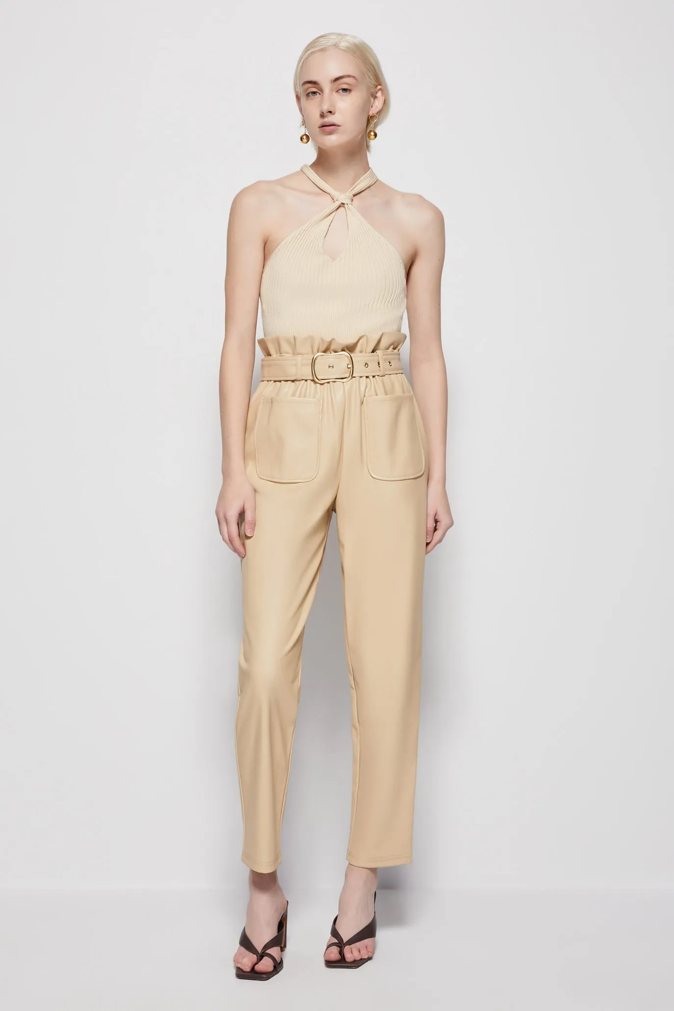 Renata Vegan Leather Pant sold by Simkhai product image thumbnail 3