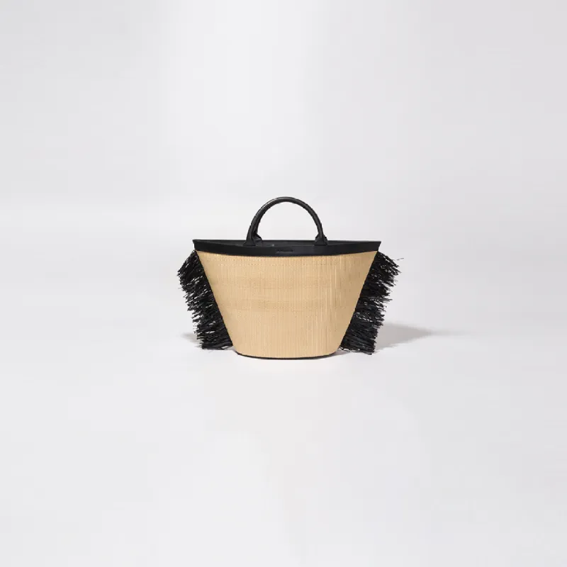 Danya Raffia Beach Tote sold by Simkhai