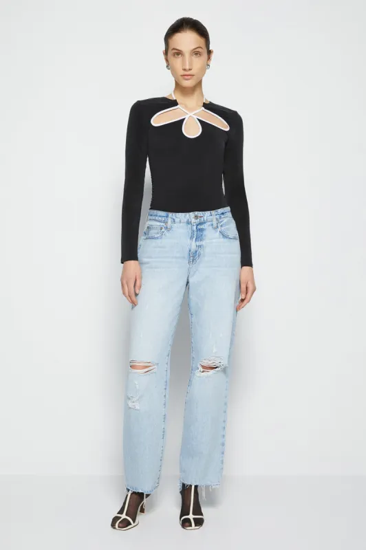 Zuri Boyfriend Denim made by Simkhai