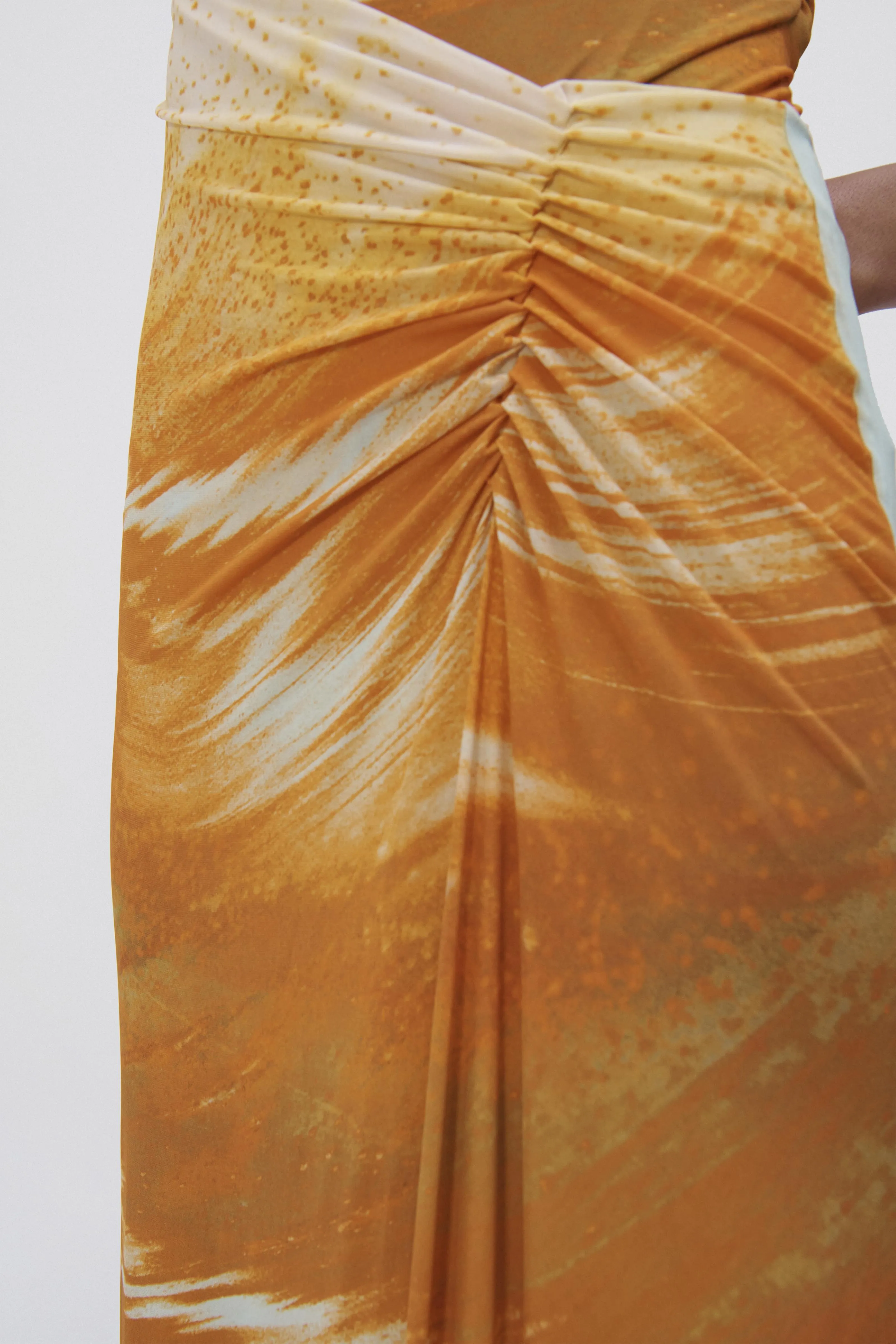 Acacia Marble Print Midi Dress sold by Simkhai product image thumbnail 5