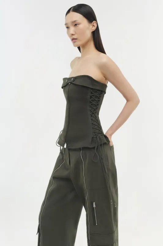 Sasha Bustier made by Simkhai