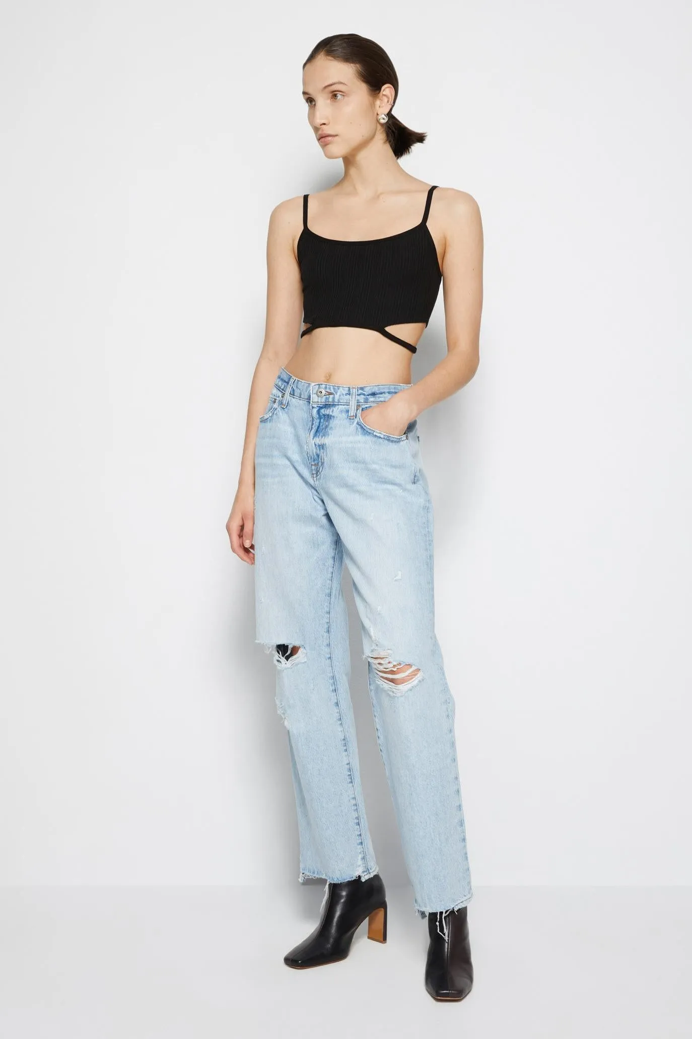 Elliana Everyday Crop Top sold by Simkhai product image thumbnail 5