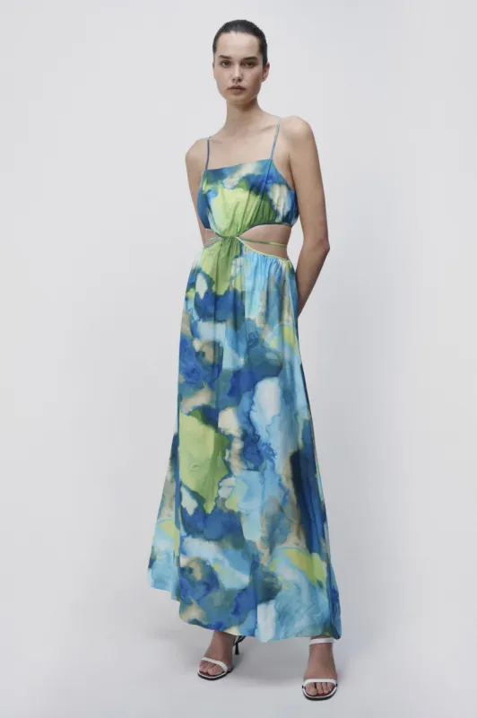 Amora Printed Coverup Maxi Dress sold by Simkhai