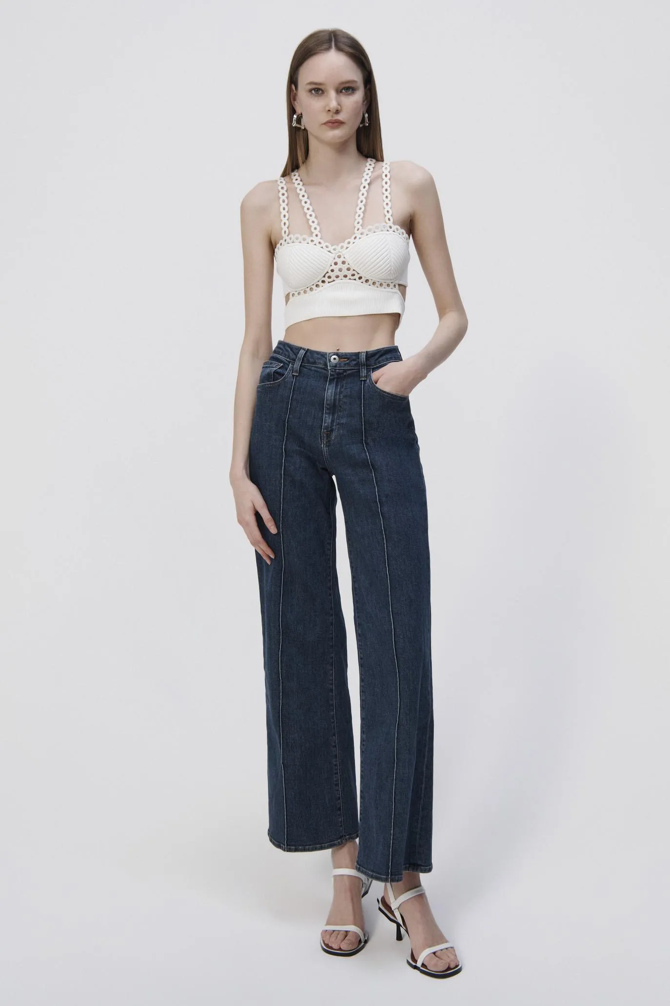 Miles Wide Leg Denim sold by Simkhai product image thumbnail 2