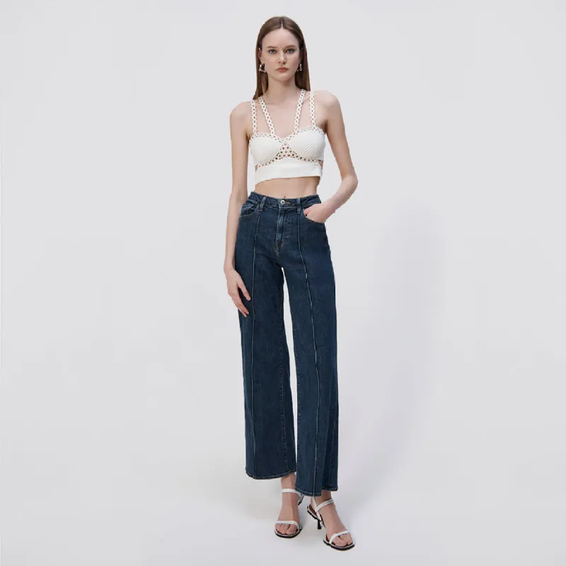 Miles Wide Leg Denim made by Simkhai