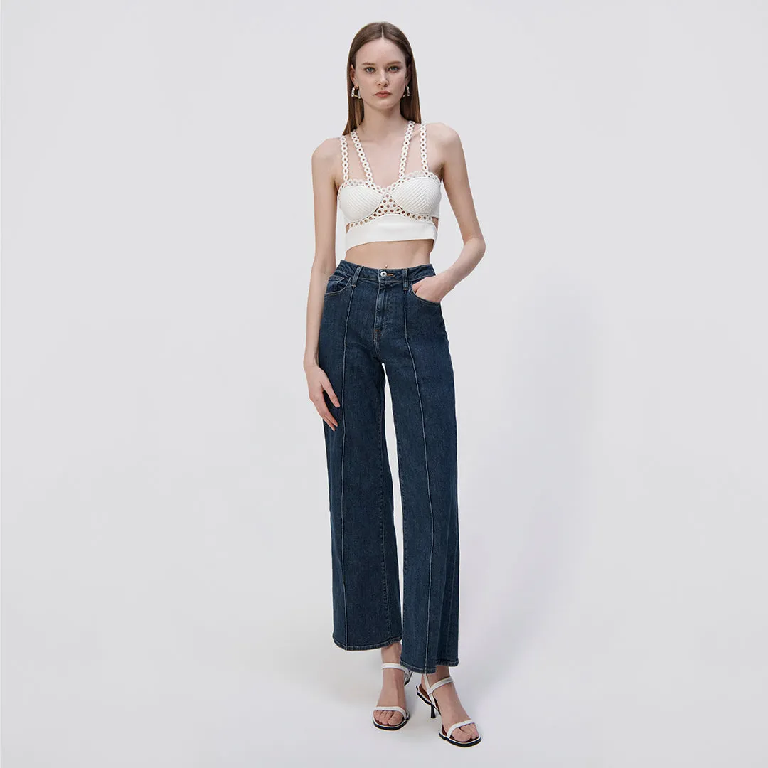 Miles Wide Leg Denim sold by Simkhai