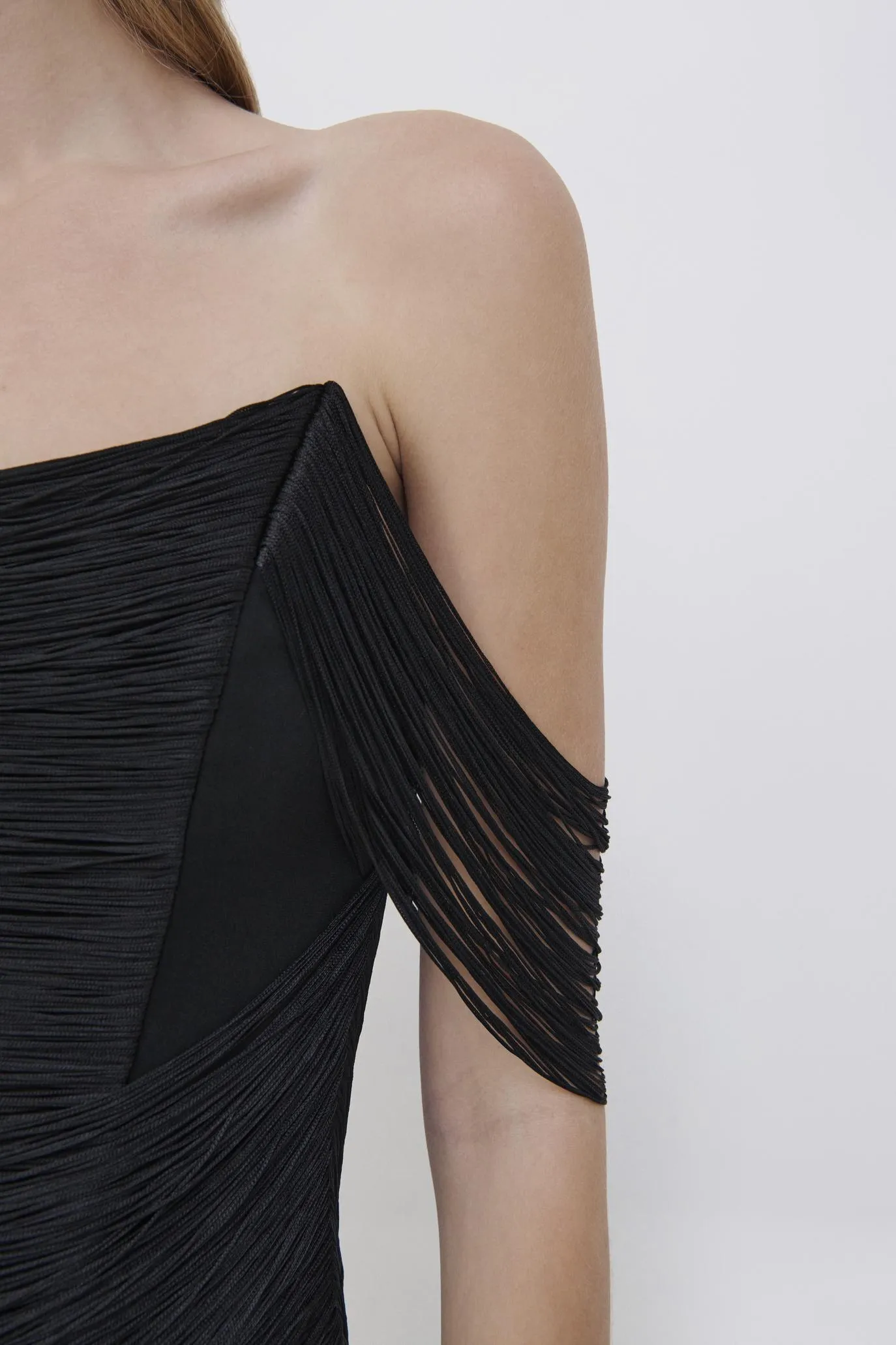 Camden Draped Fringe Mini Dress sold by Simkhai product image thumbnail 5