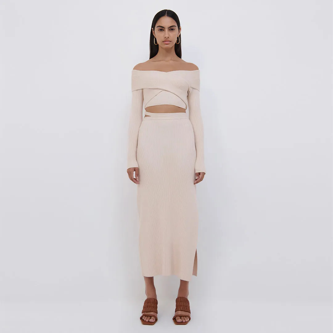Darla Recycled Rib Top sold by Simkhai