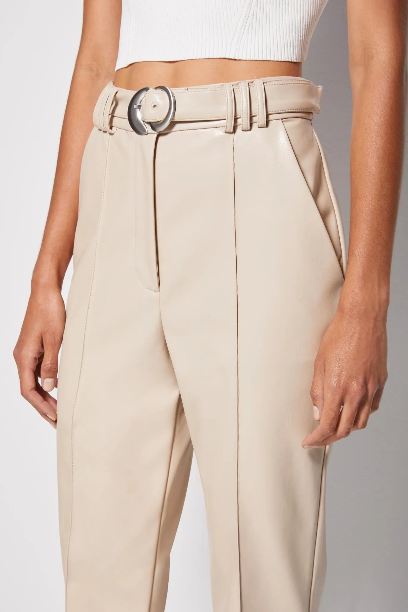 Pauline Vegan Leather Pant sold by Simkhai product image thumbnail 4