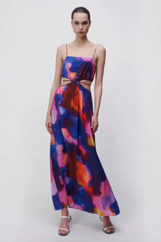 Amora Printed Coverup Maxi Dress made by Simkhai