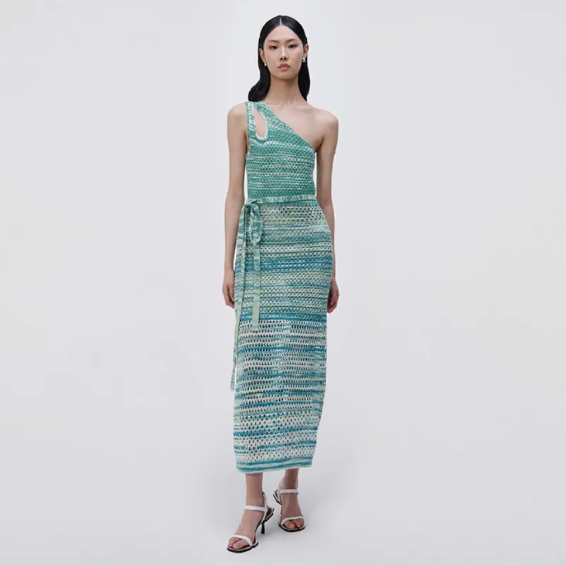 Justina Space Dye Maxi Dress made by Simkhai