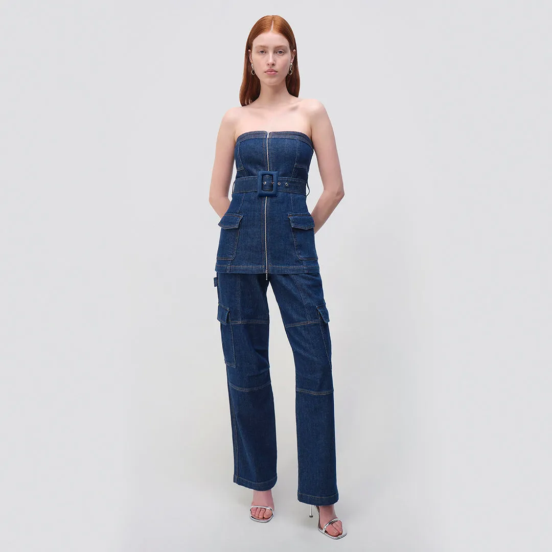 Kota Bustier sold by Simkhai