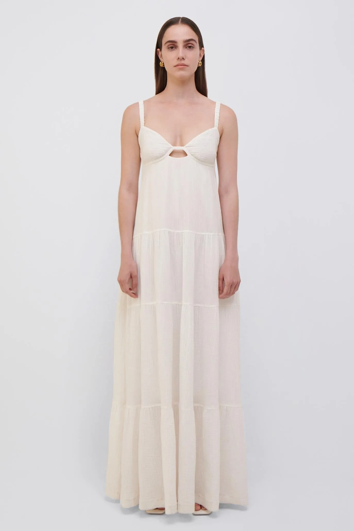 Mirabelle Gauze Coverup Dress sold by Simkhai product image thumbnail 4