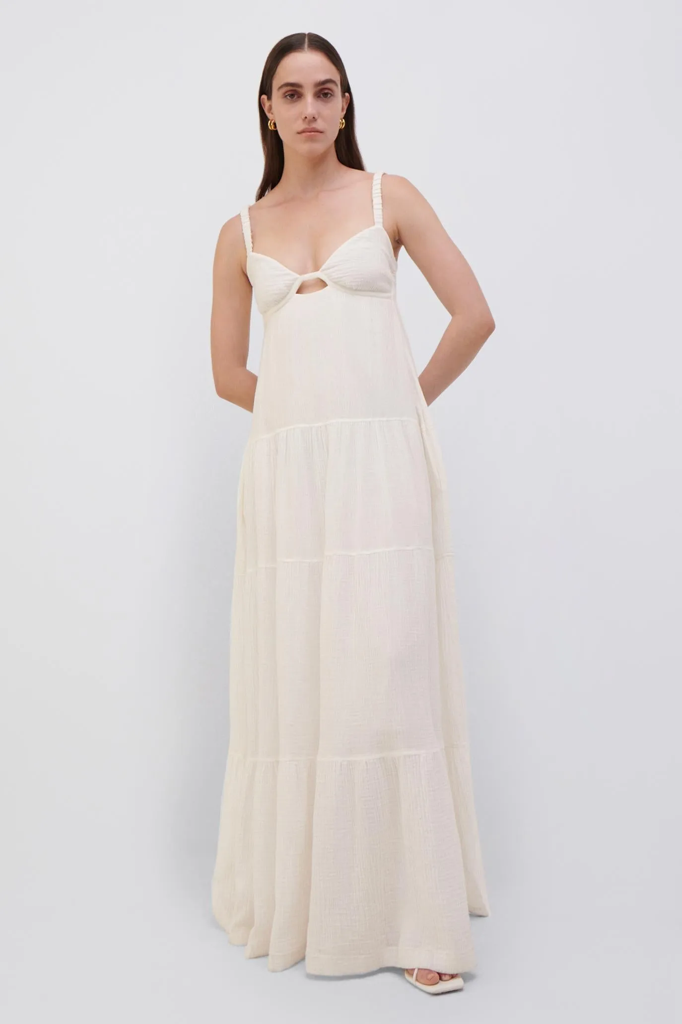 Mirabelle Gauze Coverup Dress sold by Simkhai product image thumbnail 2