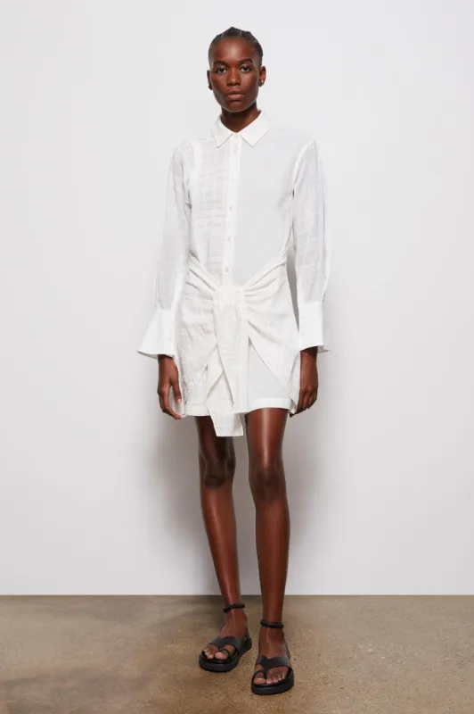 Patchwork Shirt Dress sold by Simkhai