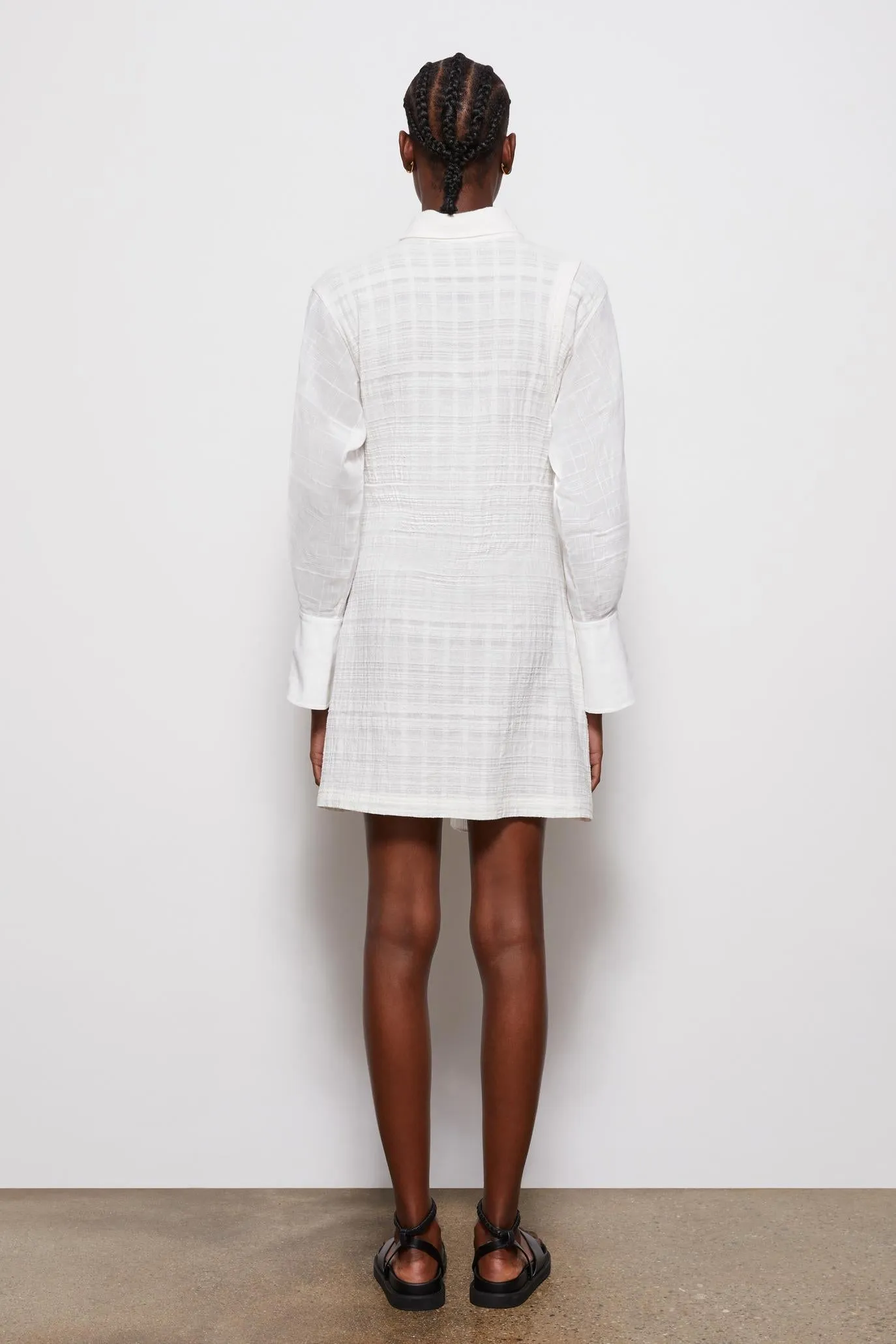 Patchwork Shirt Dress sold by Simkhai product image thumbnail 5