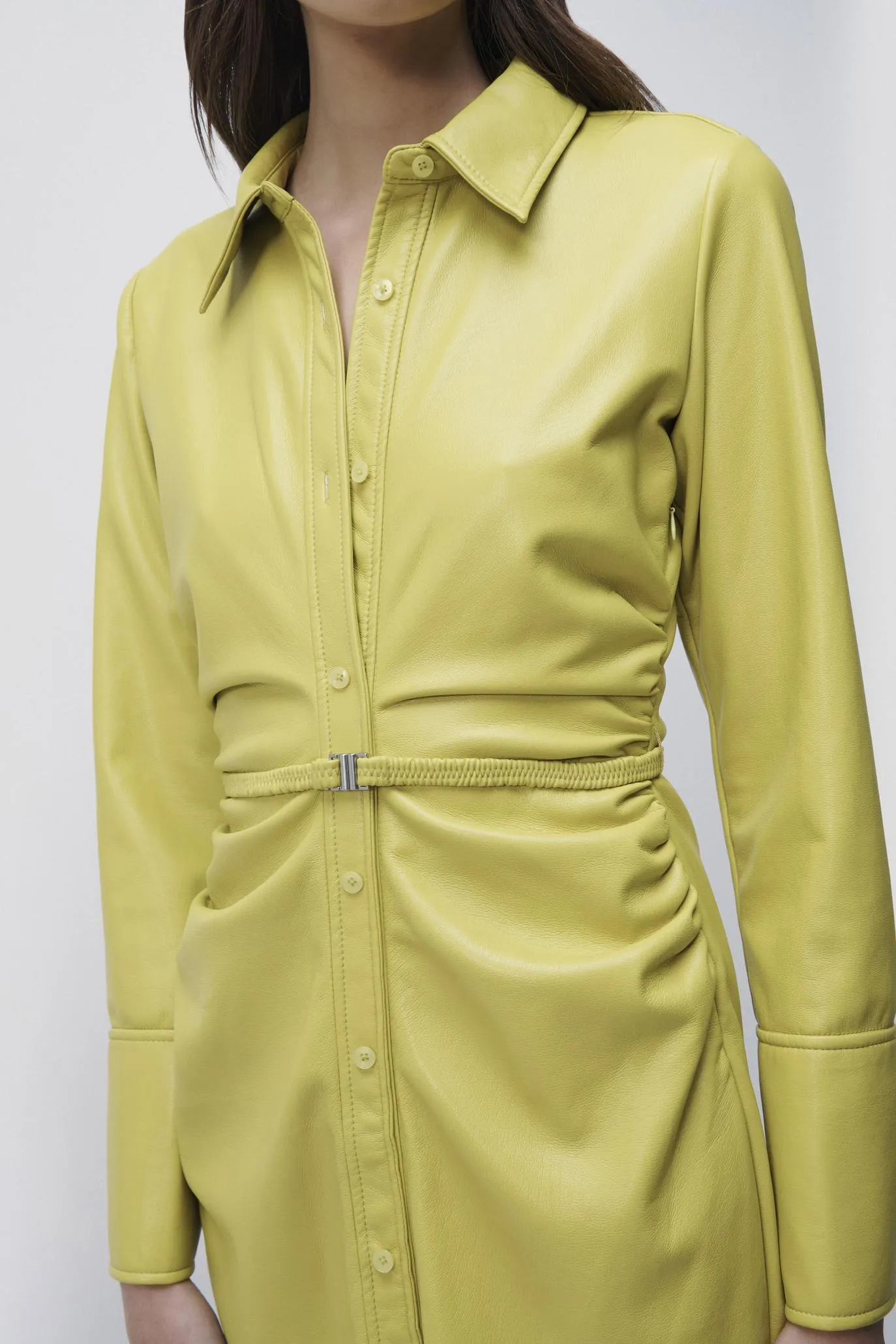 Hearst Eco-Stretch Vegan Midi Dress sold by Simkhai product image thumbnail 4