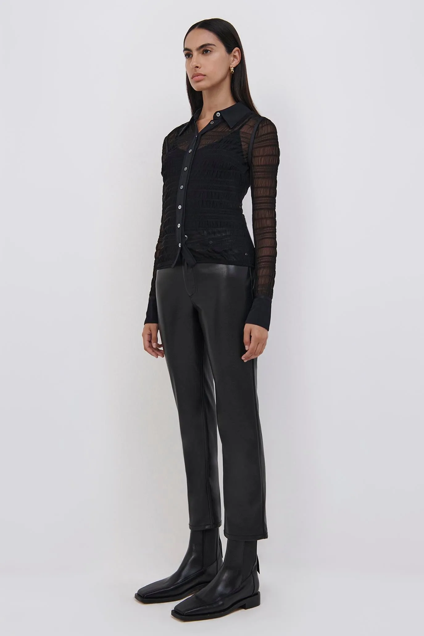 Robin Seersucker Top sold by Simkhai product image thumbnail 5