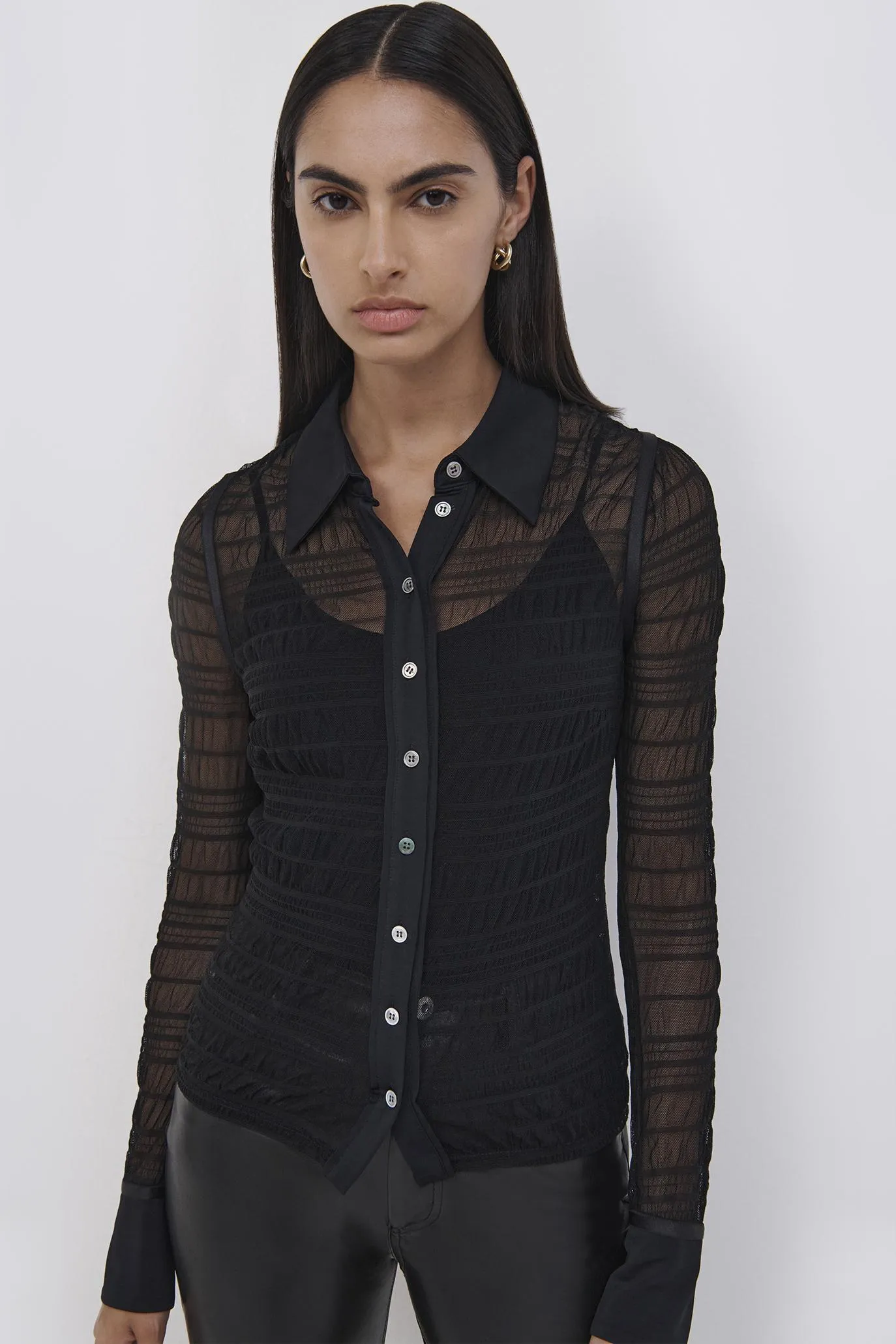 Robin Seersucker Top sold by Simkhai product image thumbnail 2