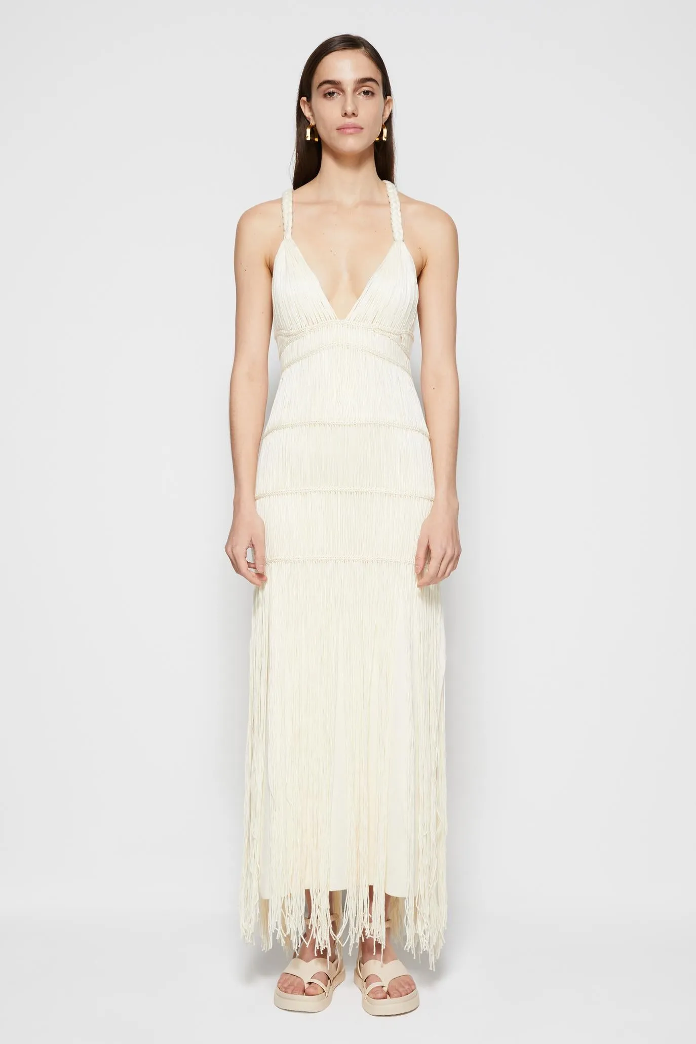 Christabel Macrame Maxi sold by Simkhai