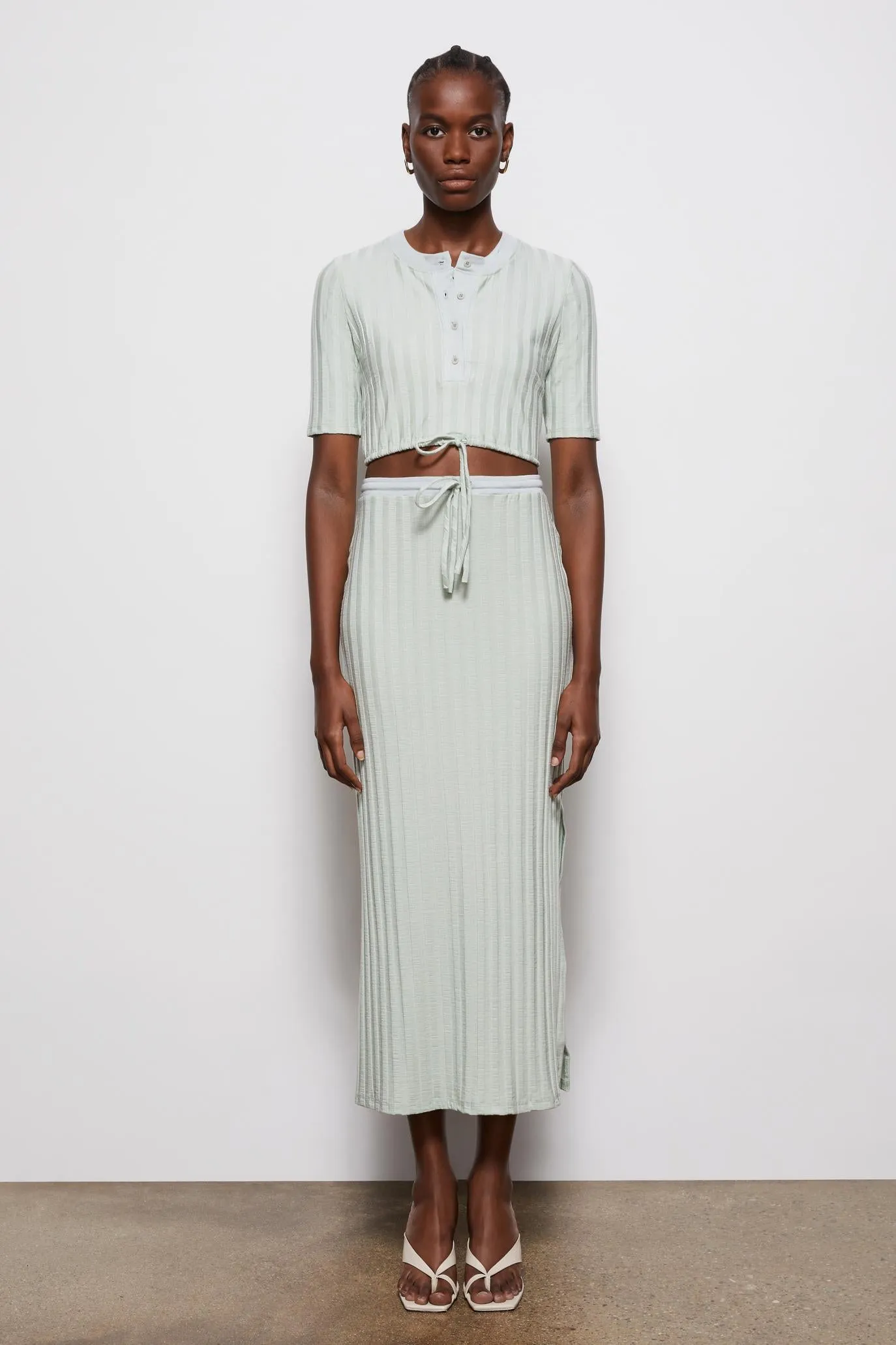 Liliana Midi Skirt sold by Simkhai