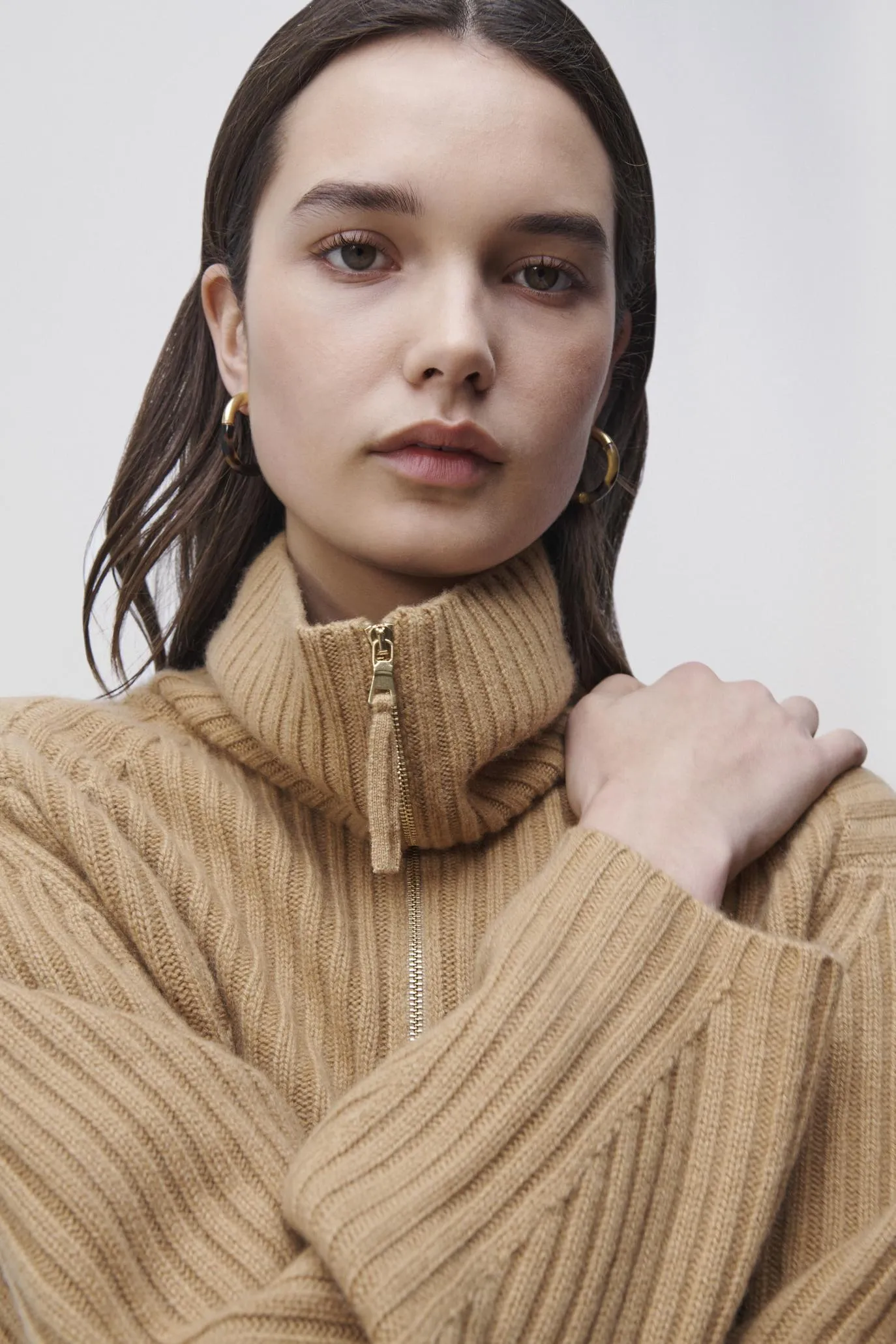 Janae Recycled Cashmere Turtleneck Pullover sold by Simkhai product image thumbnail 4