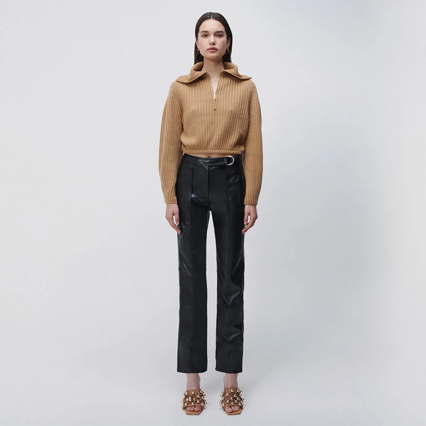 Janae Recycled Cashmere Turtleneck Pullover sold by Simkhai