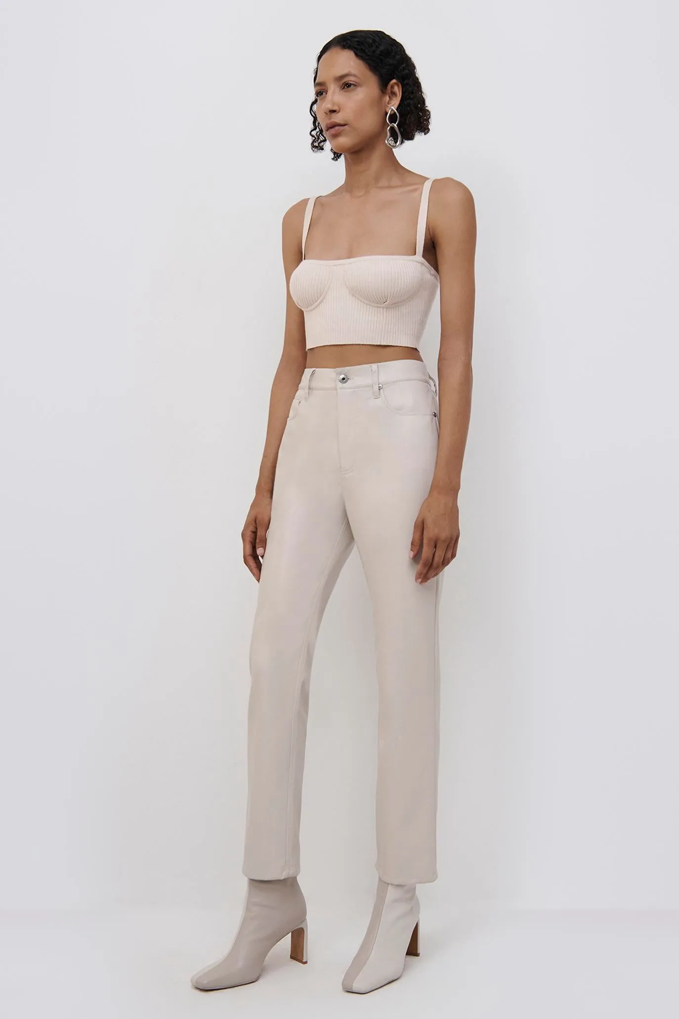 Gabby Recycled Rib Bralette sold by Simkhai product image thumbnail 4