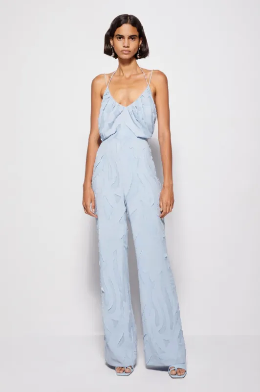 Sophia Textured Jumpsuit made by Simkhai