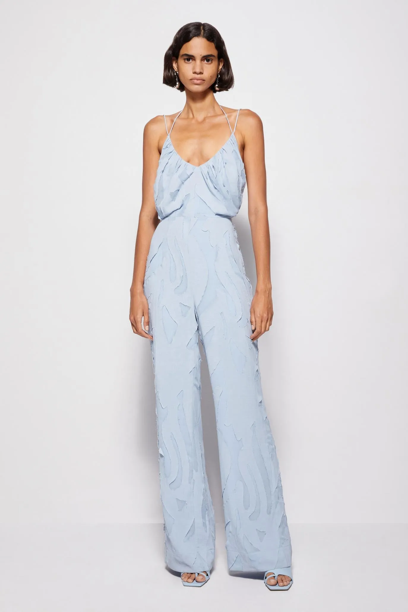 Sophia Textured Jumpsuit sold by Simkhai