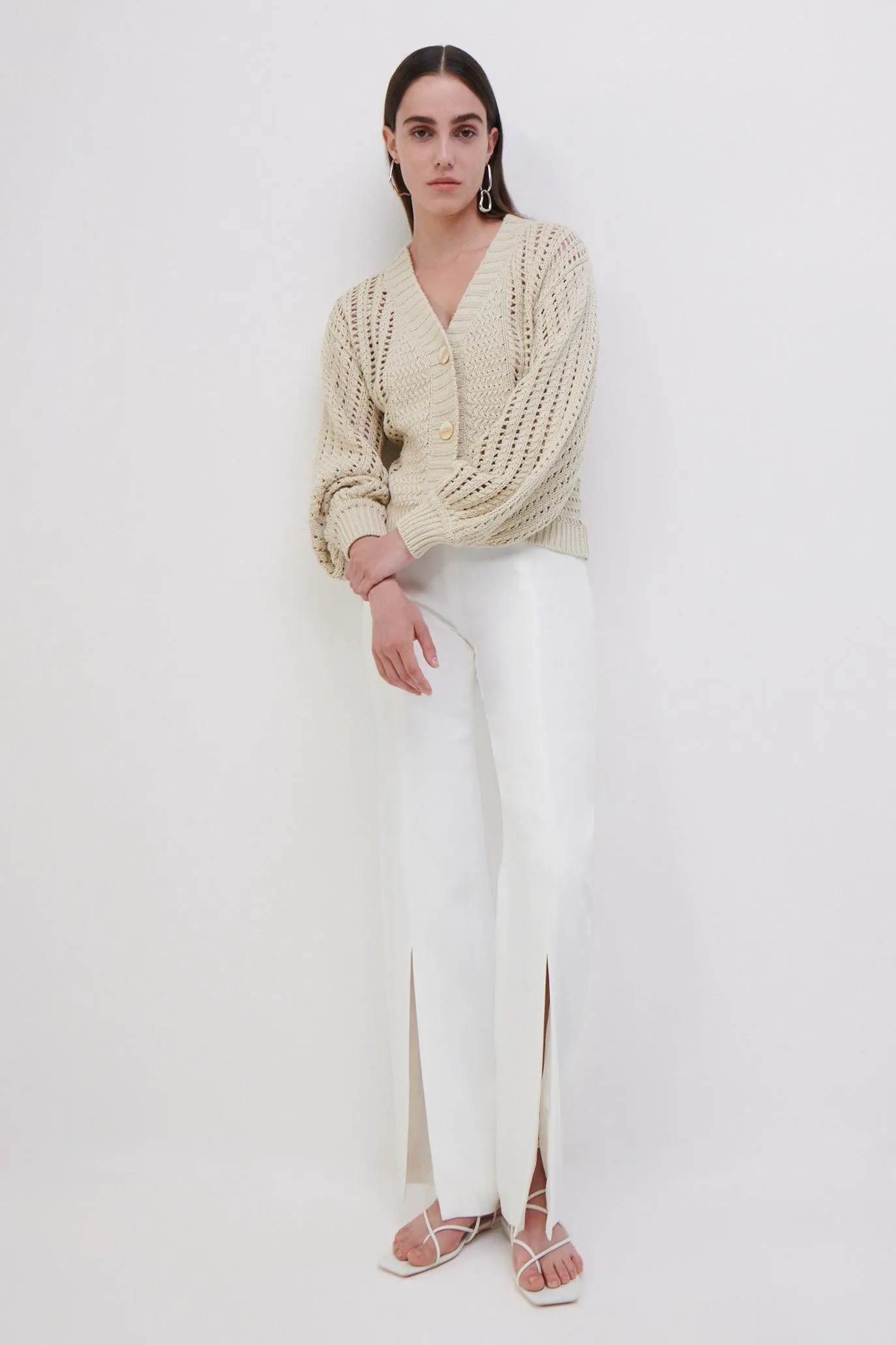 Amara Crochet Cardigan sold by Simkhai product image thumbnail 5
