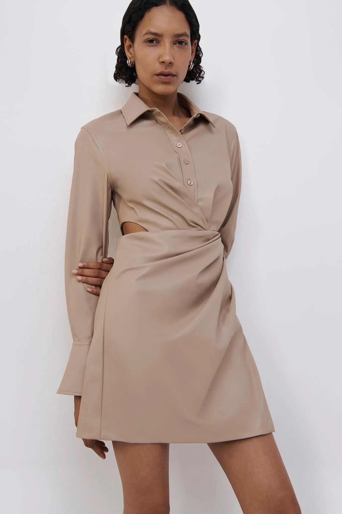 Lo Vegan Leather Mini Dress sold by Simkhai product image thumbnail 3