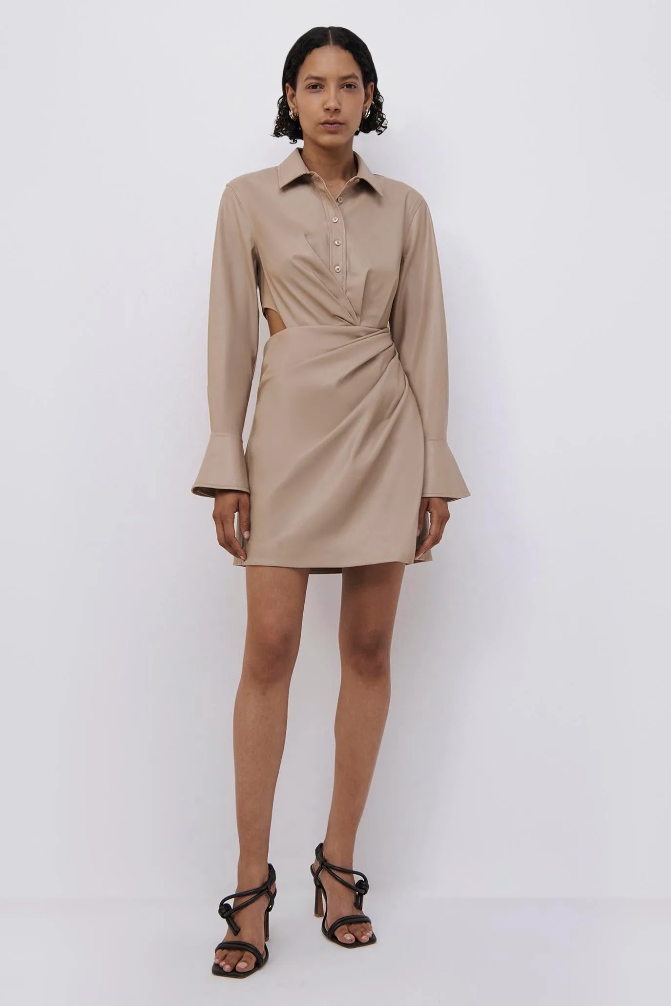 Lo Vegan Leather Mini Dress sold by Simkhai product image thumbnail 2