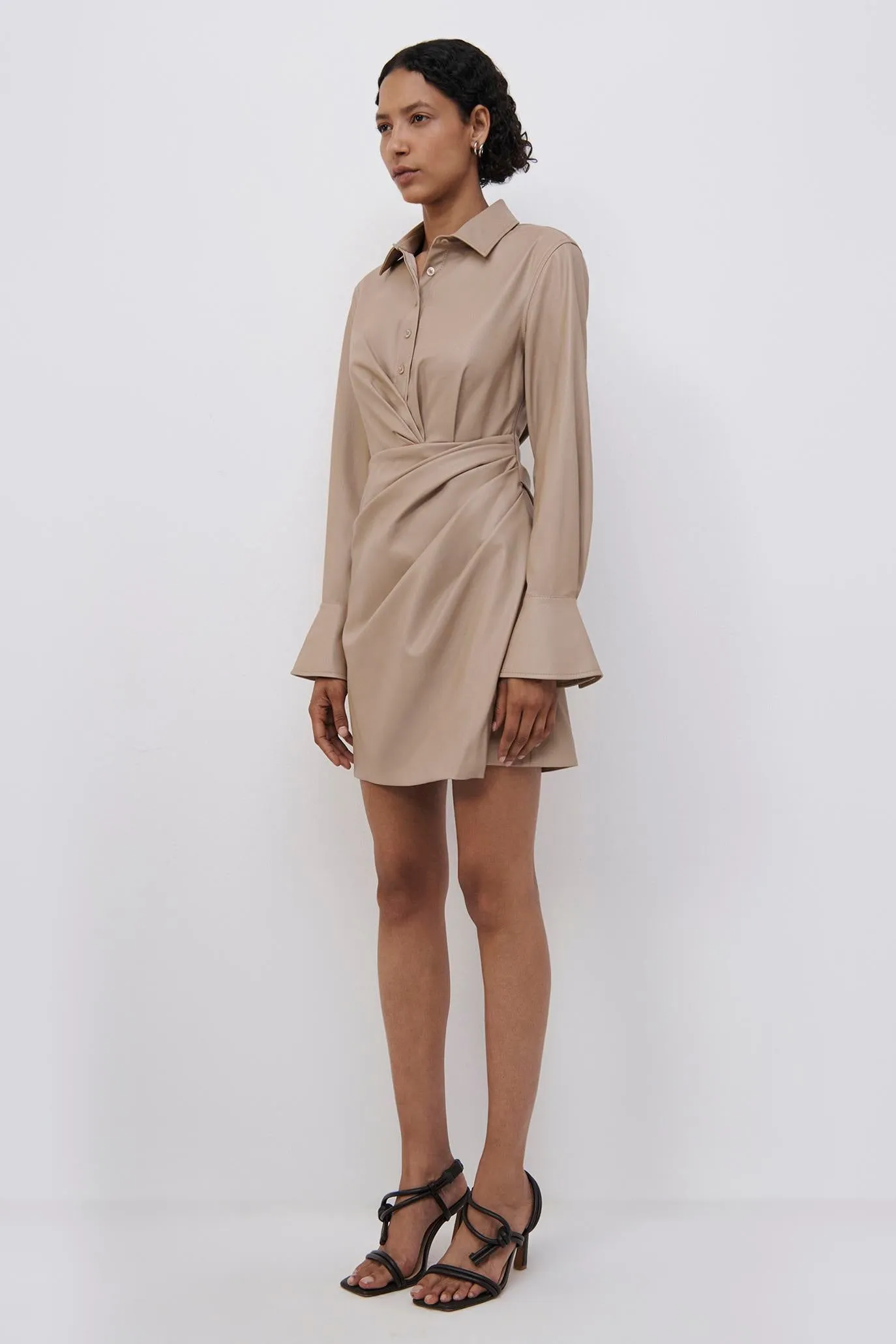 Lo Vegan Leather Mini Dress sold by Simkhai product image thumbnail 4