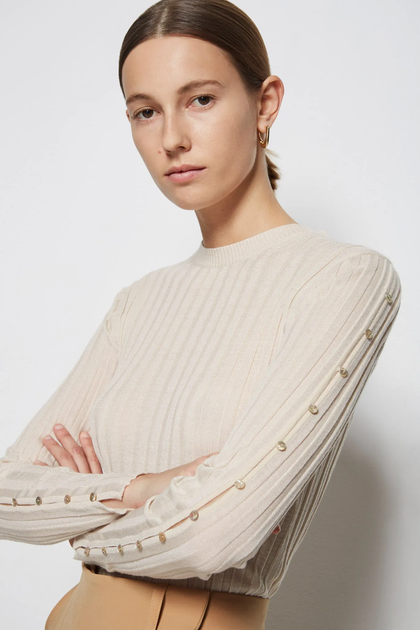 Aria Fine Wool Pullover sold by Simkhai product image thumbnail 2