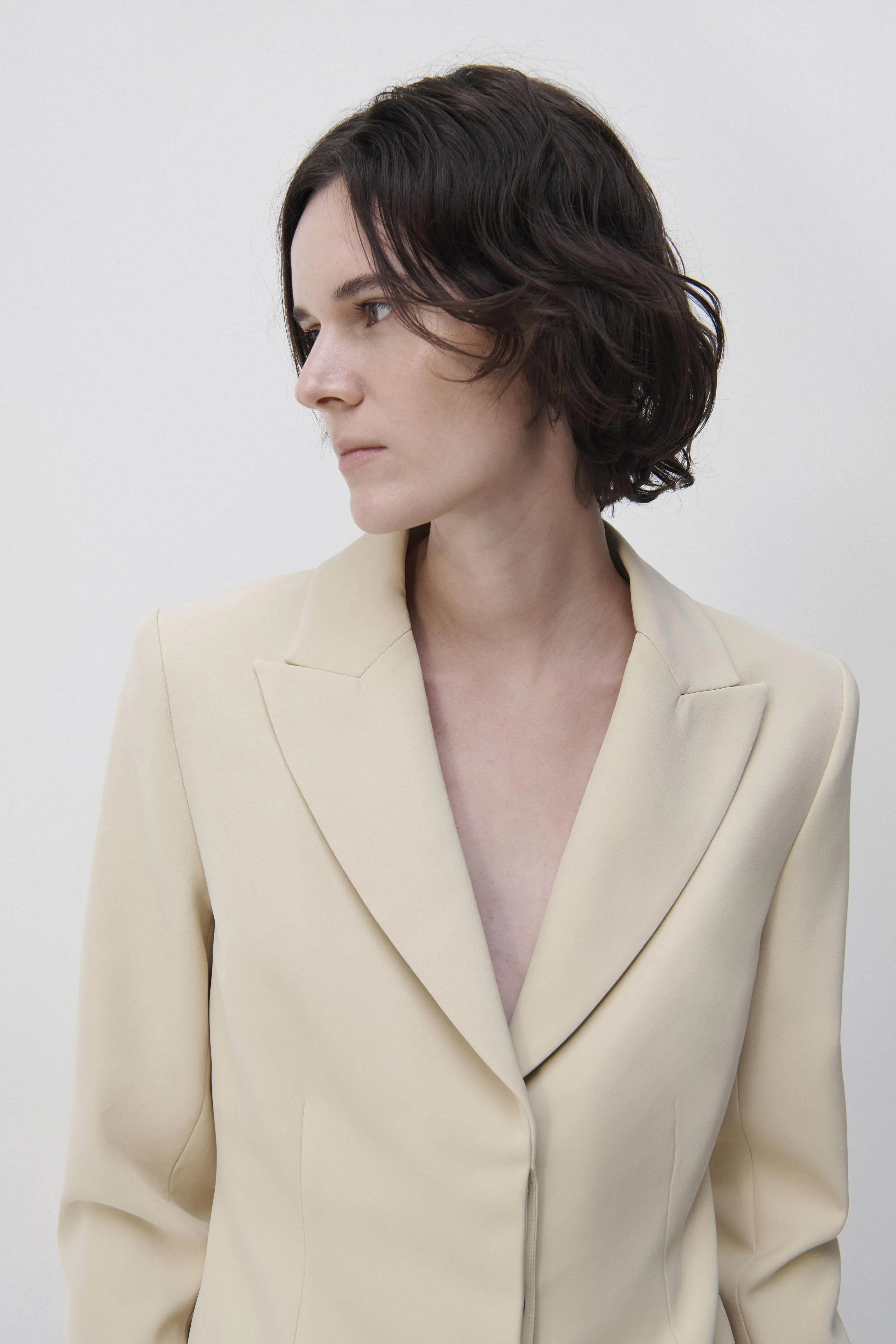 Aleksa Sculpted Blazer sold by Simkhai product image thumbnail 4