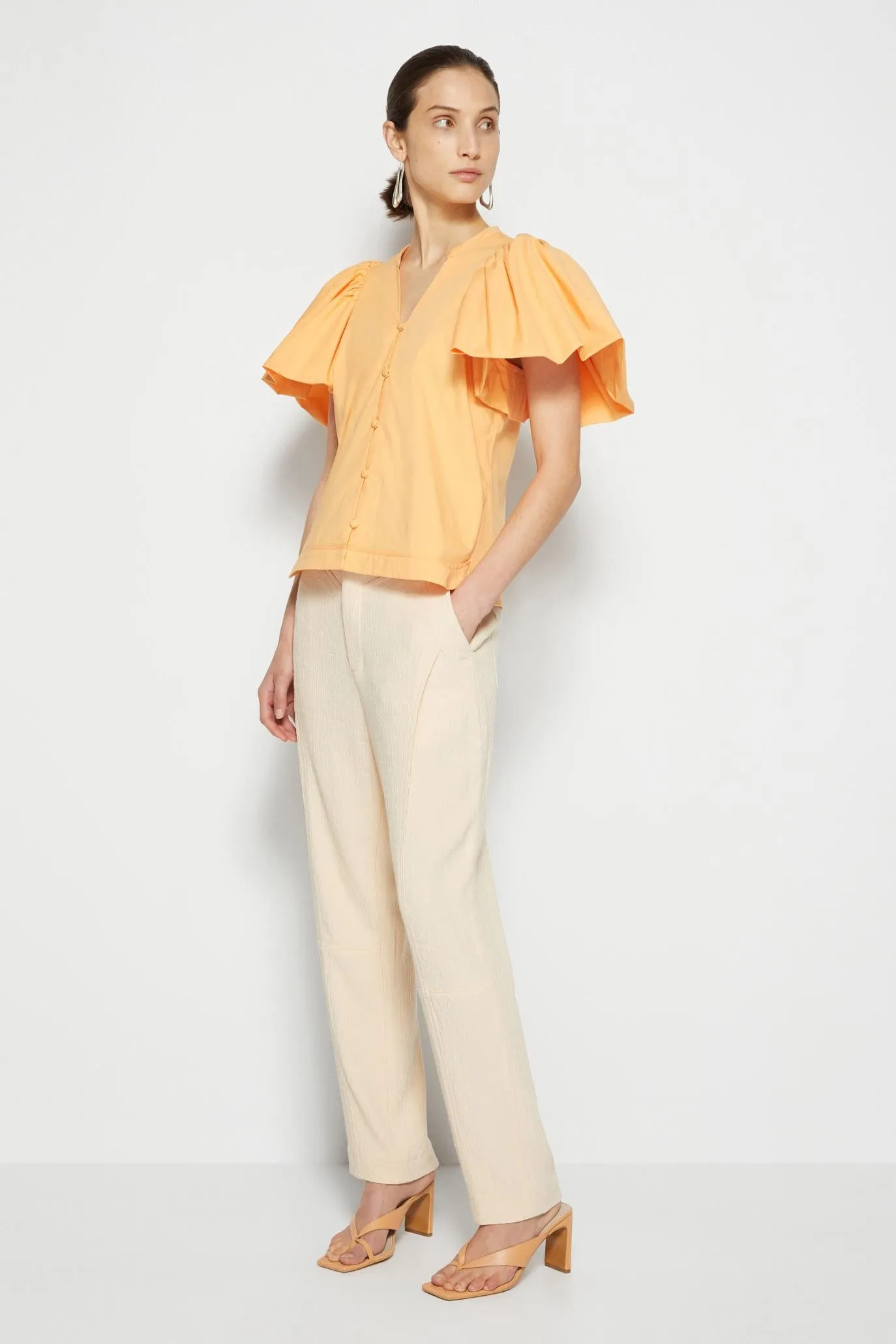 Hallie Poplin Top sold by Simkhai product image thumbnail 5