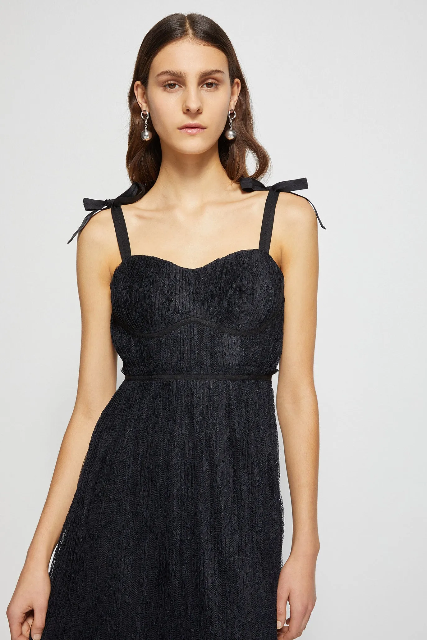 Bonnie Silk Lace Plisse Dress sold by Simkhai product image thumbnail 2