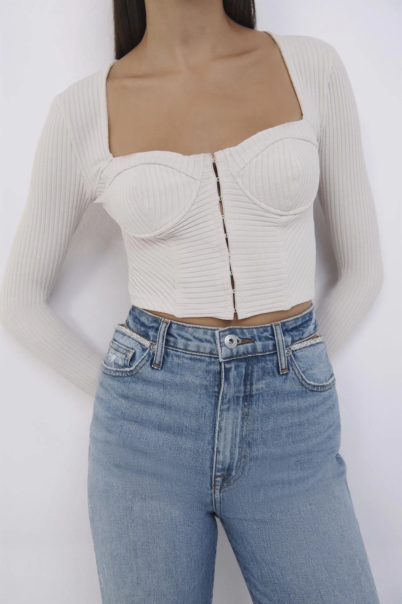 Amelia Straight Leg Denim sold by Simkhai product image thumbnail 4