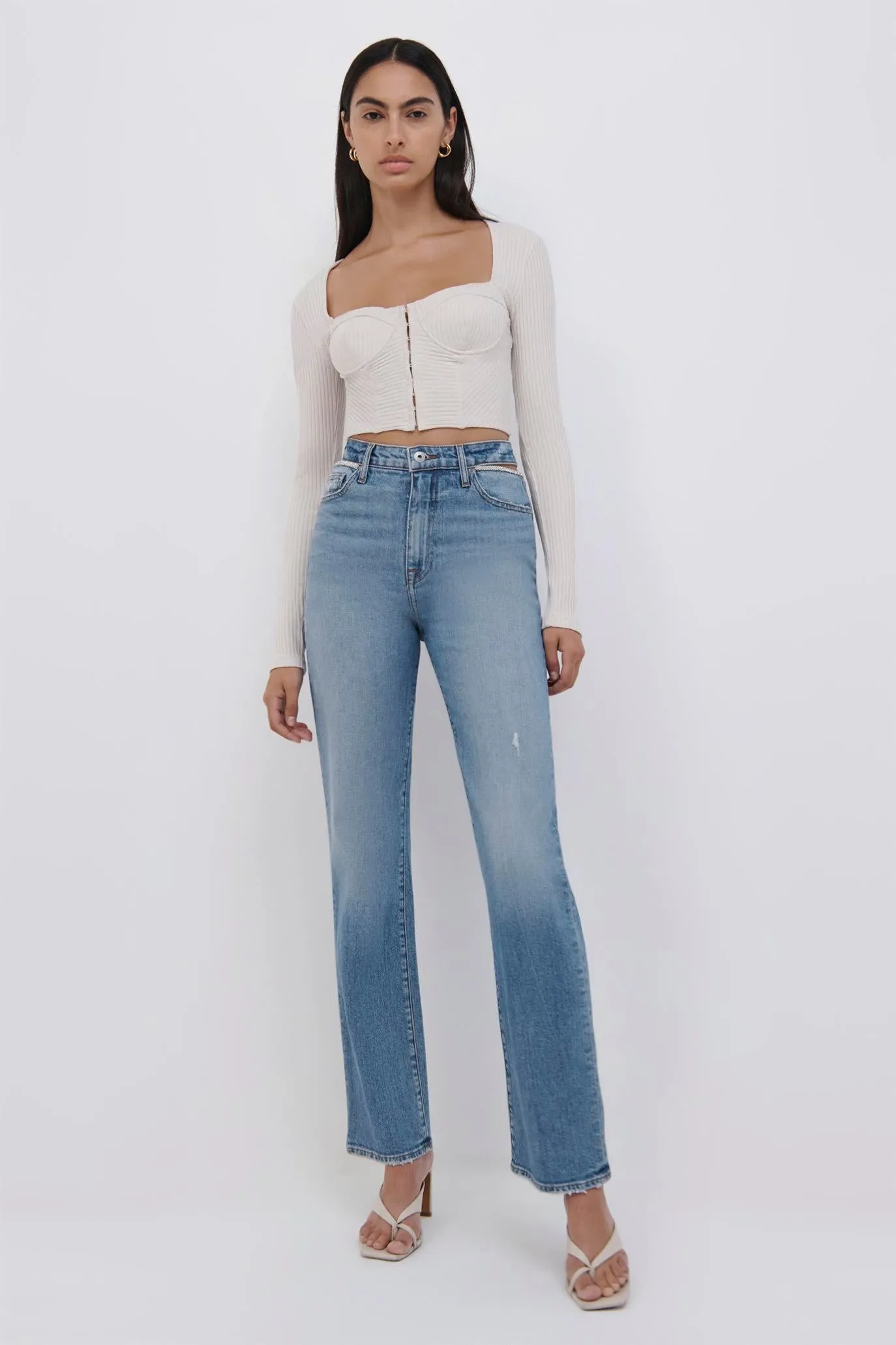 Amelia Straight Leg Denim sold by Simkhai product image thumbnail 2