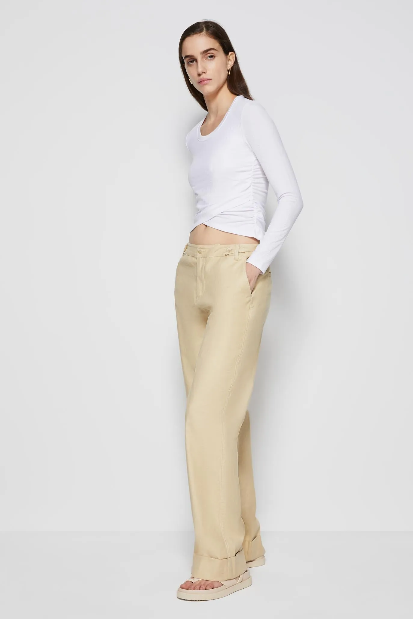 Suzy Shaping Wrap Top sold by Simkhai product image thumbnail 5