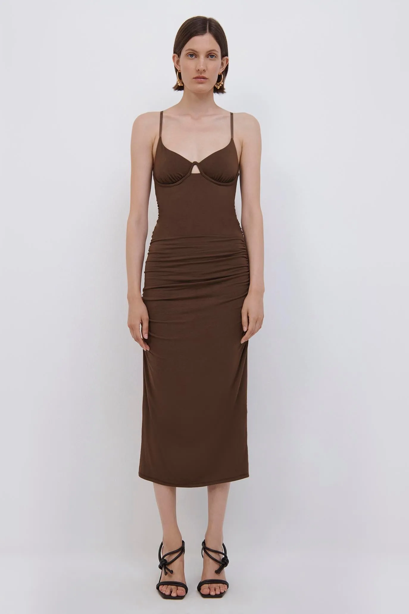Iris Stretch Jersey Midi Dress sold by Simkhai product image thumbnail 4