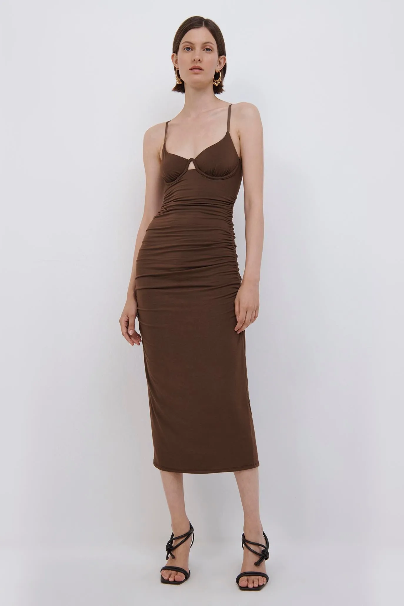 Iris Stretch Jersey Midi Dress sold by Simkhai product image thumbnail 2